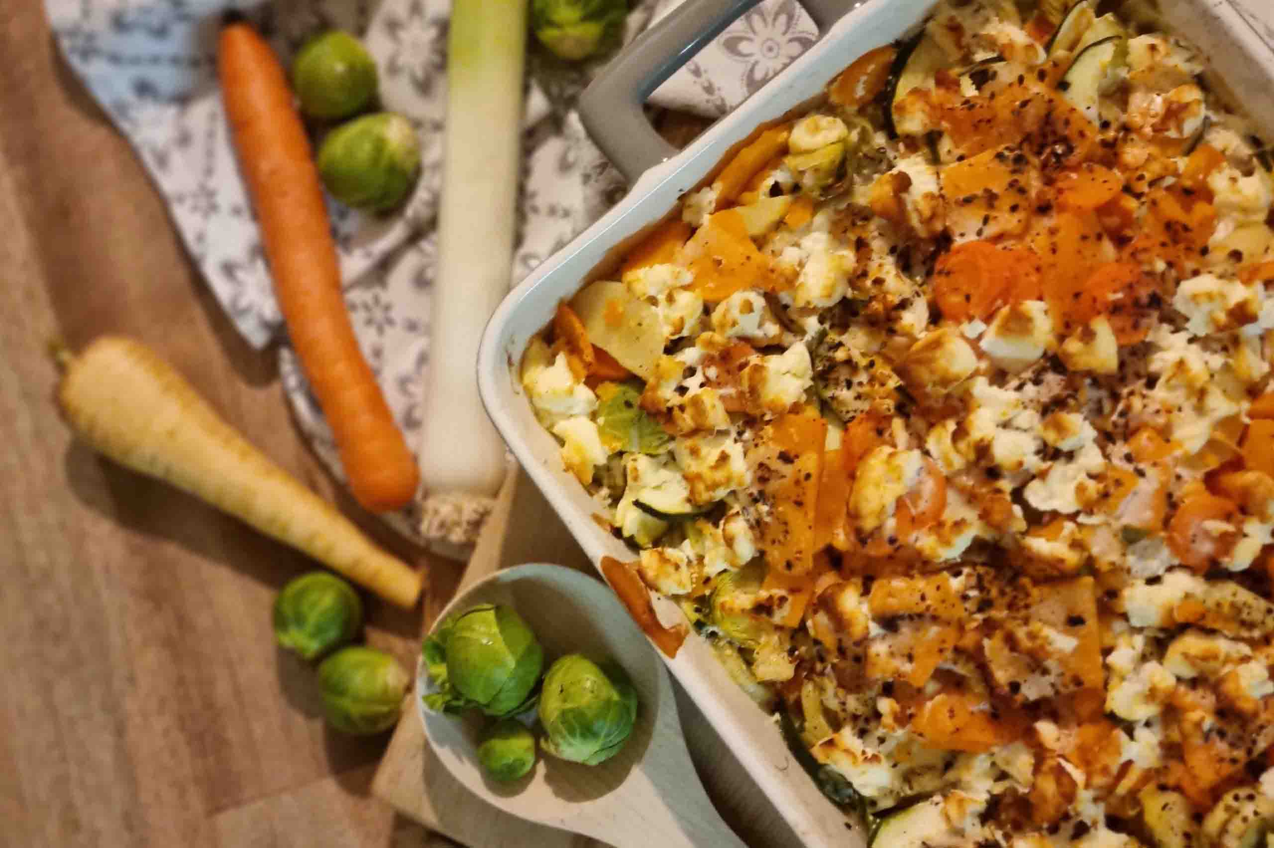 Süßkartoffelauflauf Rezept