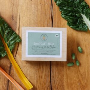 warum bio saatgut Bio-Saatgut Balkon & Hochbeet Starter-Kit – 5er main image 1