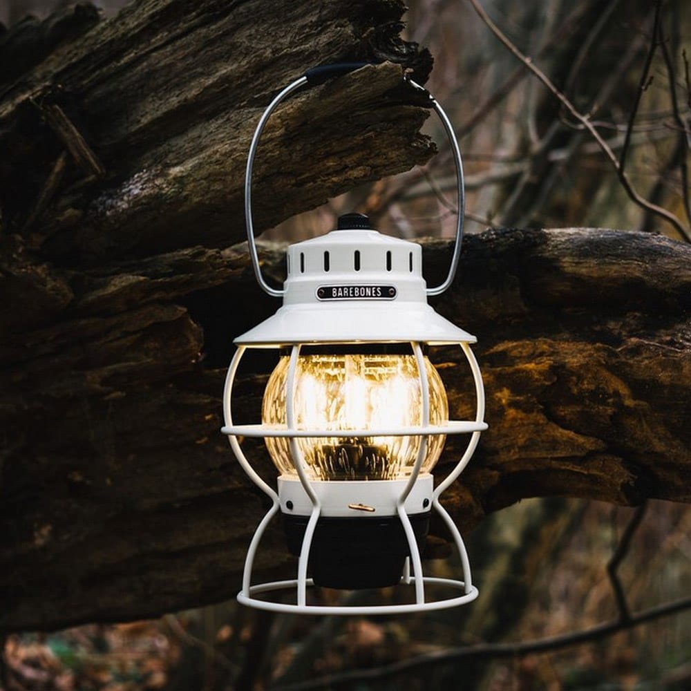 Outdoor Lampe: Laterne in Vintage White- Produktbild
