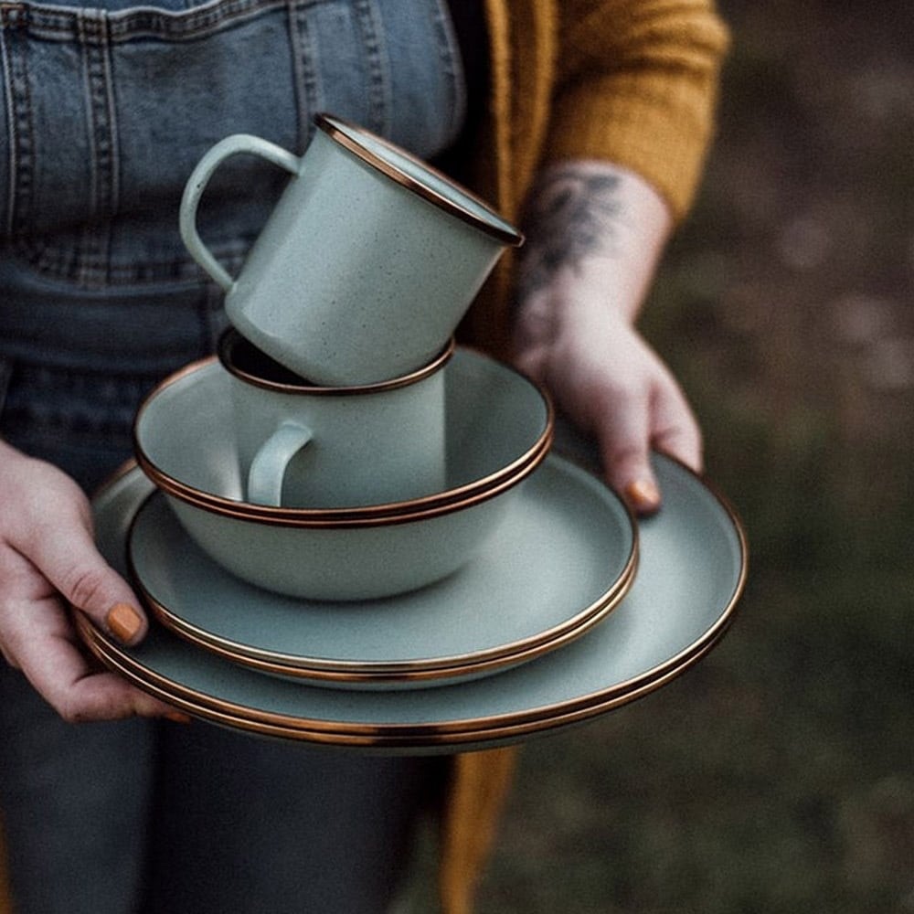 kleine Teller mint-Produktbild