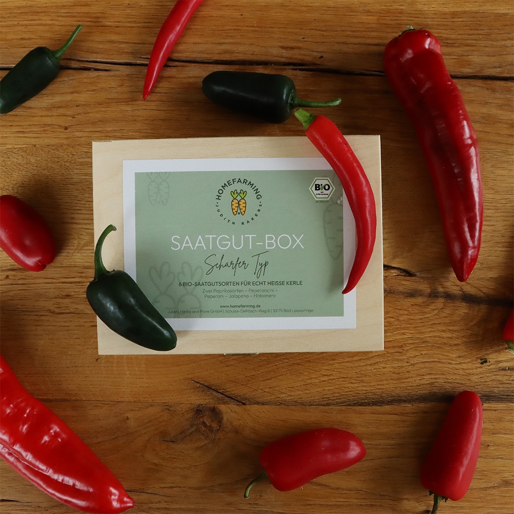 Bio-Saatgutbox Scharfer Typ Titelbild
