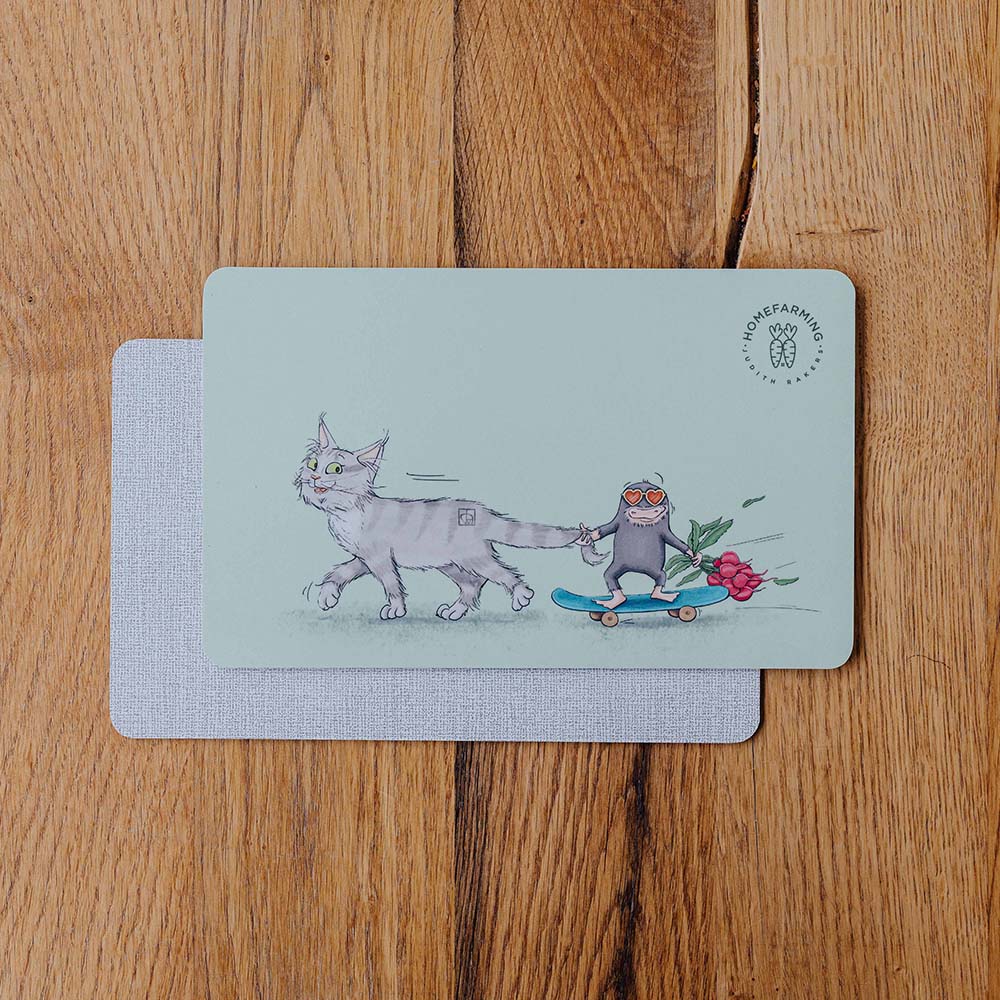 Frühstücksbrettchen "Maulwurf"