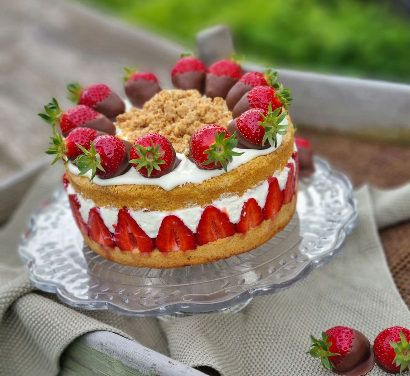 Erdbeertörtchen Rezept