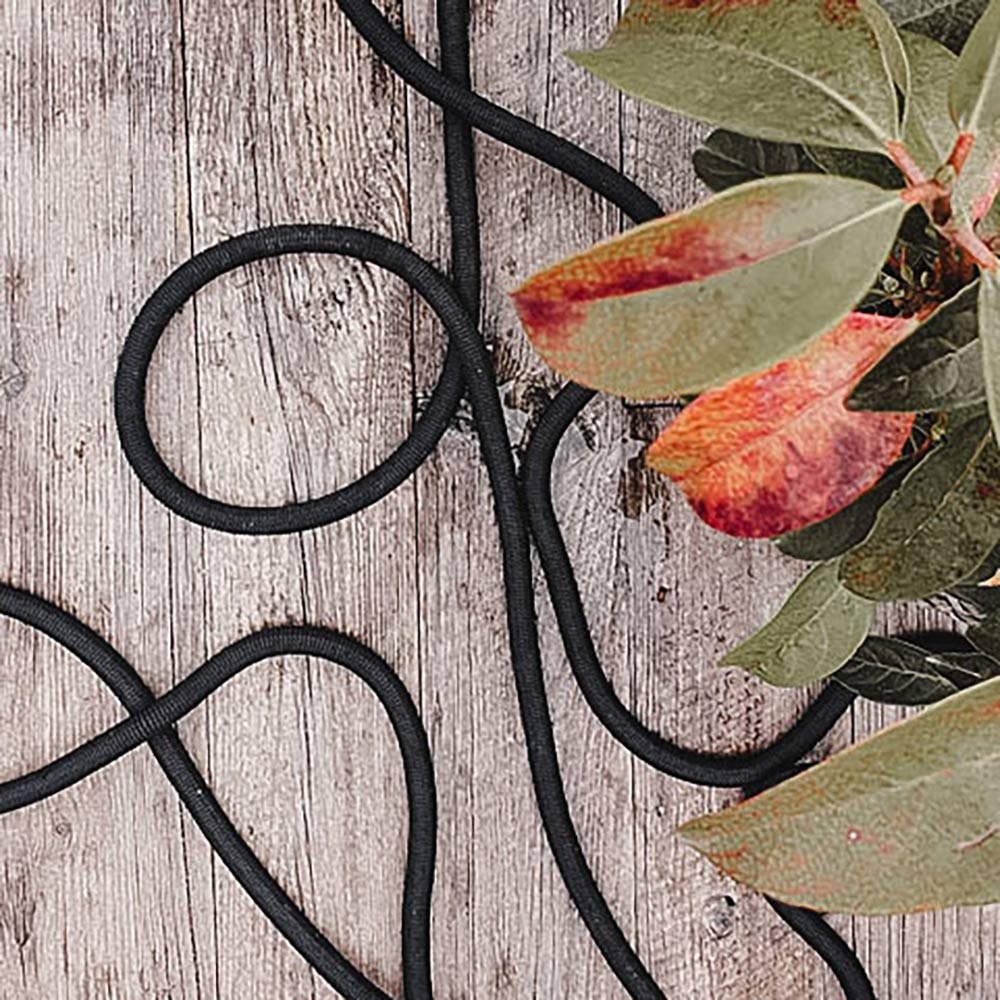 Gartenschlauch 15m black ausgelegt