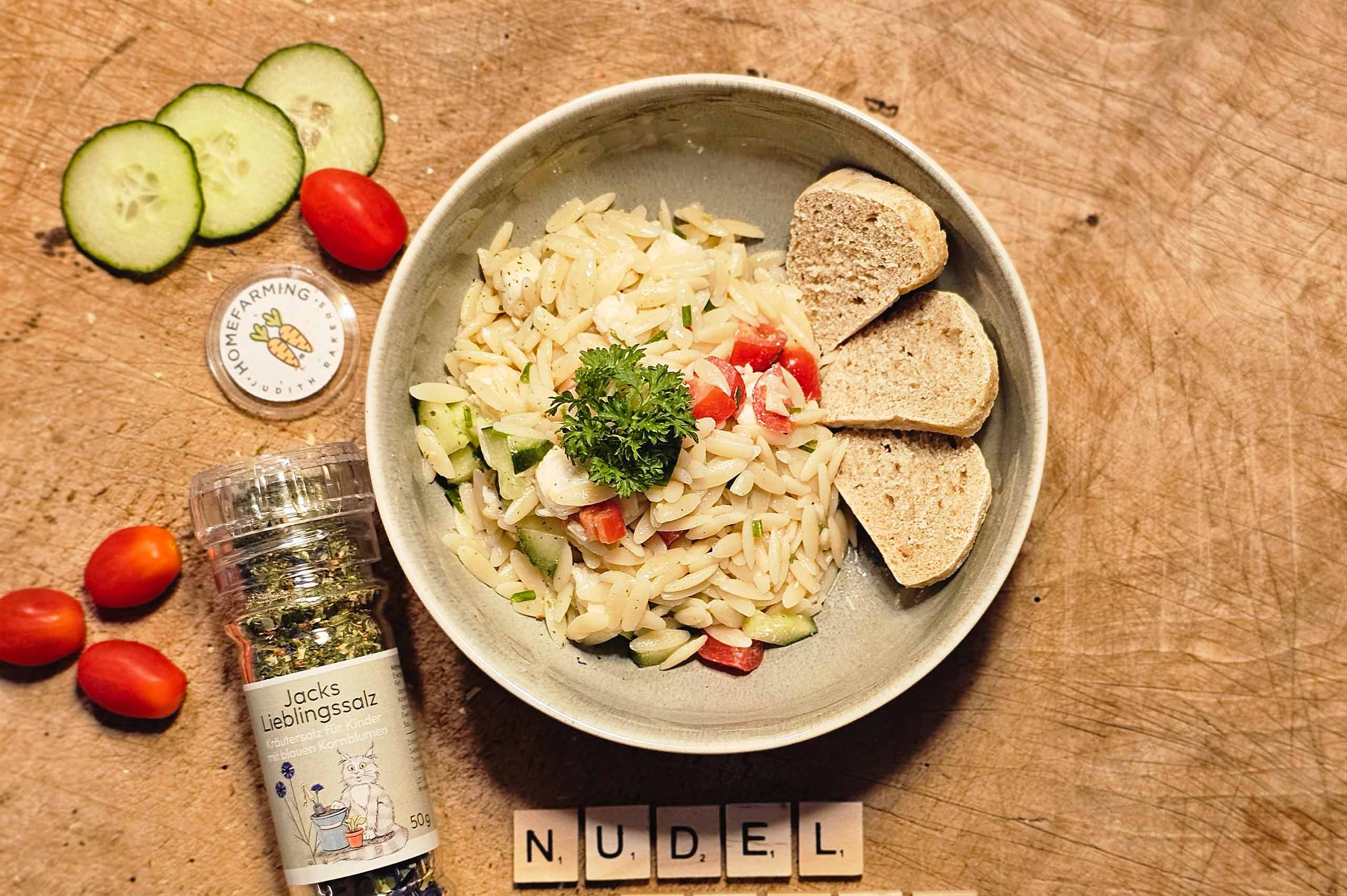 Kinderrezept Nudelsalat