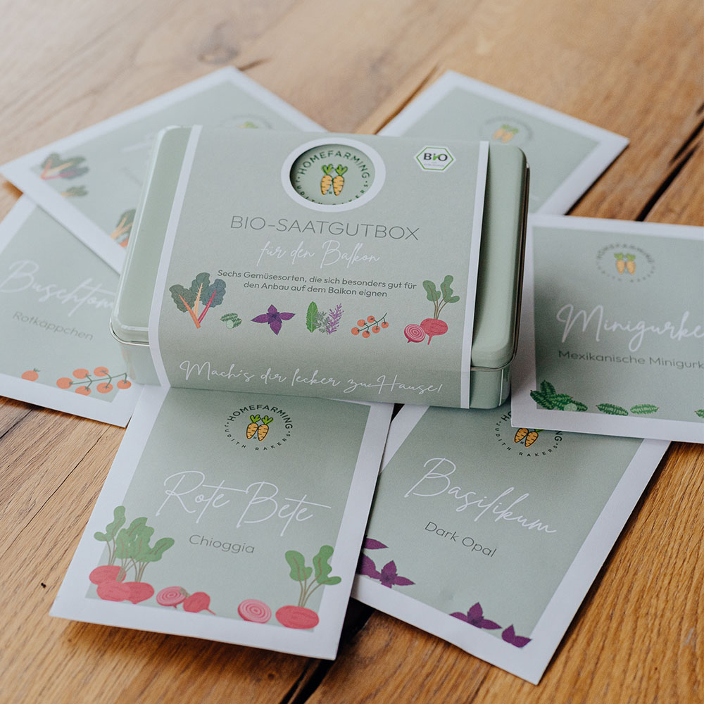 Saatgutbox für den Balkon