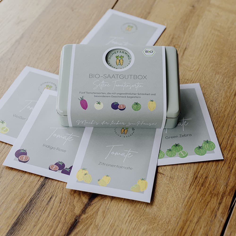 Seltene Tomaten Vorderseite