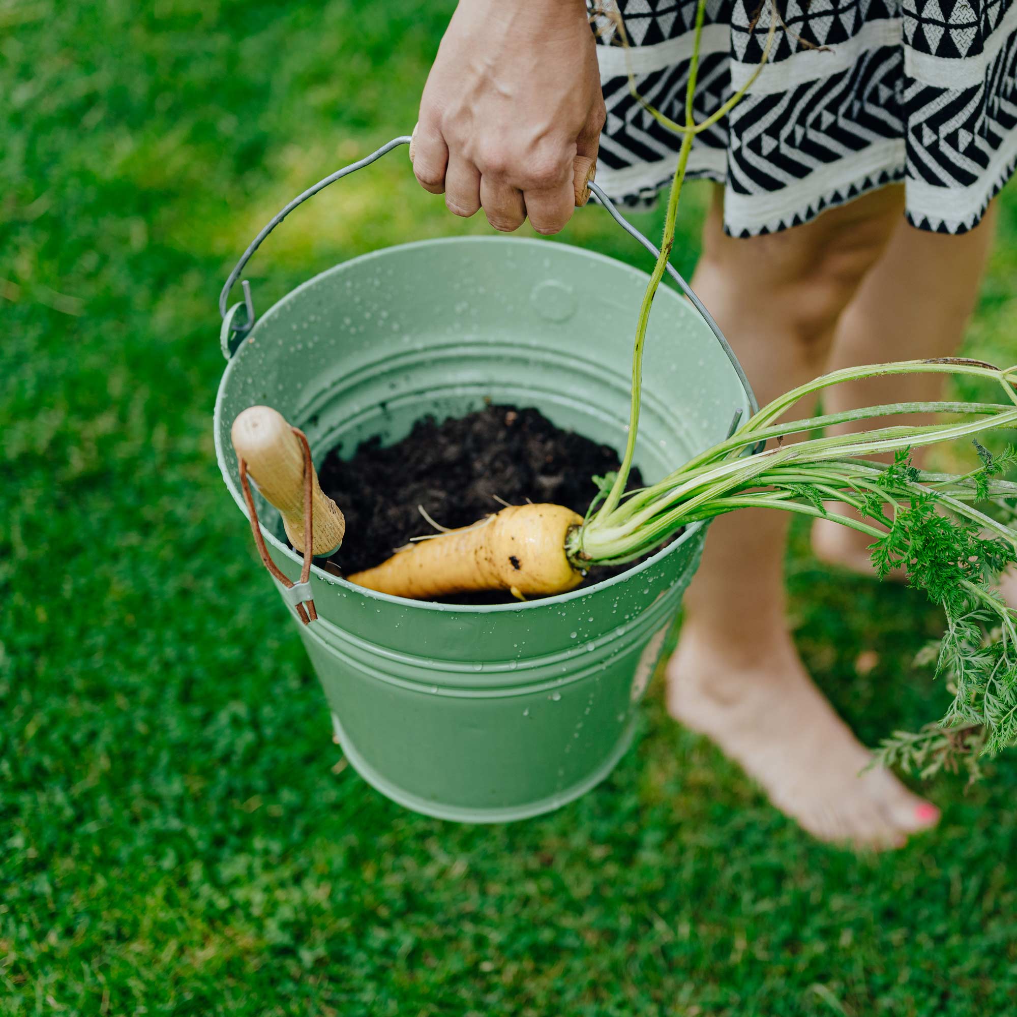 Eimer grün Homefarming