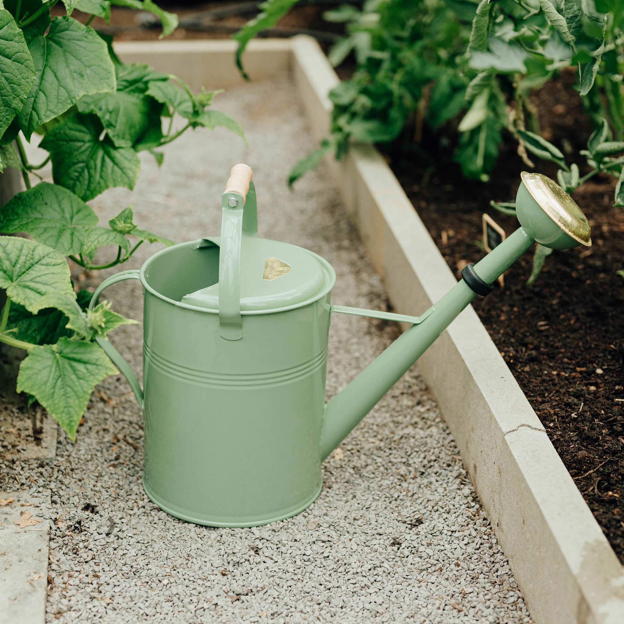 Gießkanne Homefarming 9 Liter grün