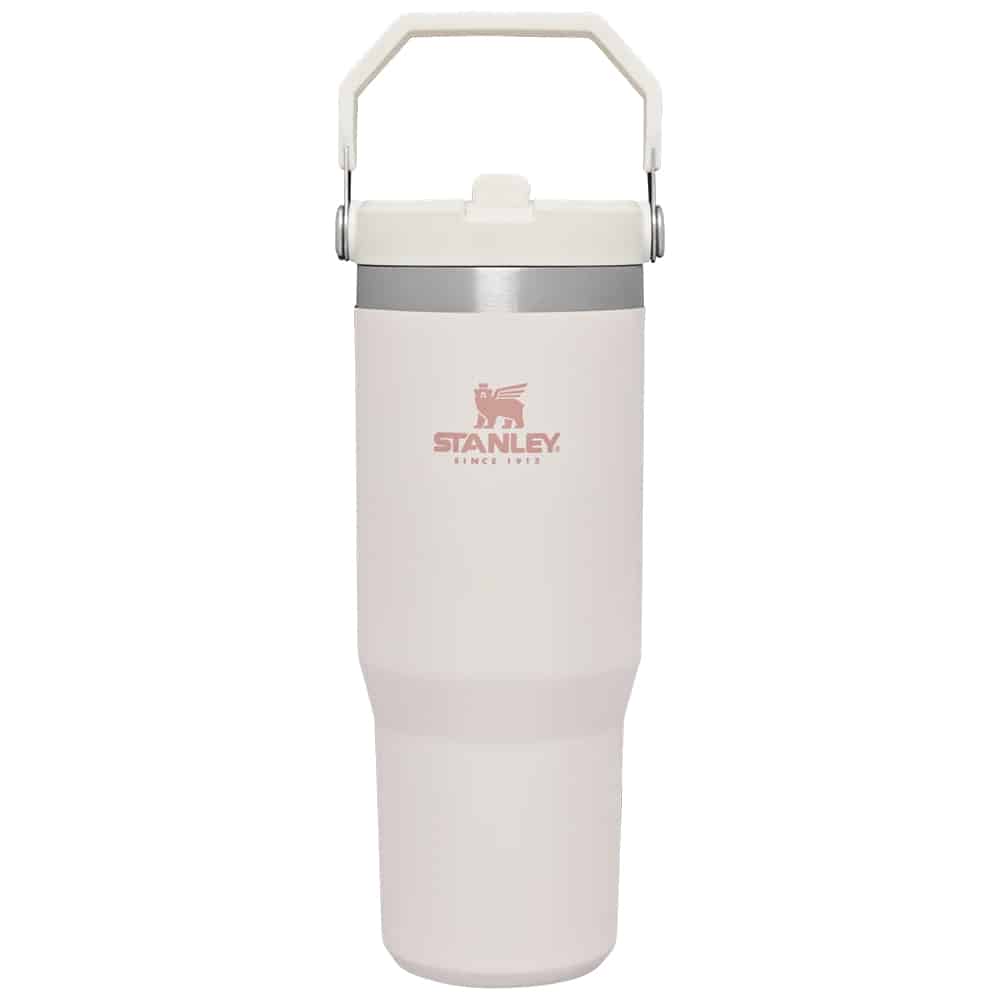 The Iceflow™ Flip Straw Tumbler – Rose Quartz