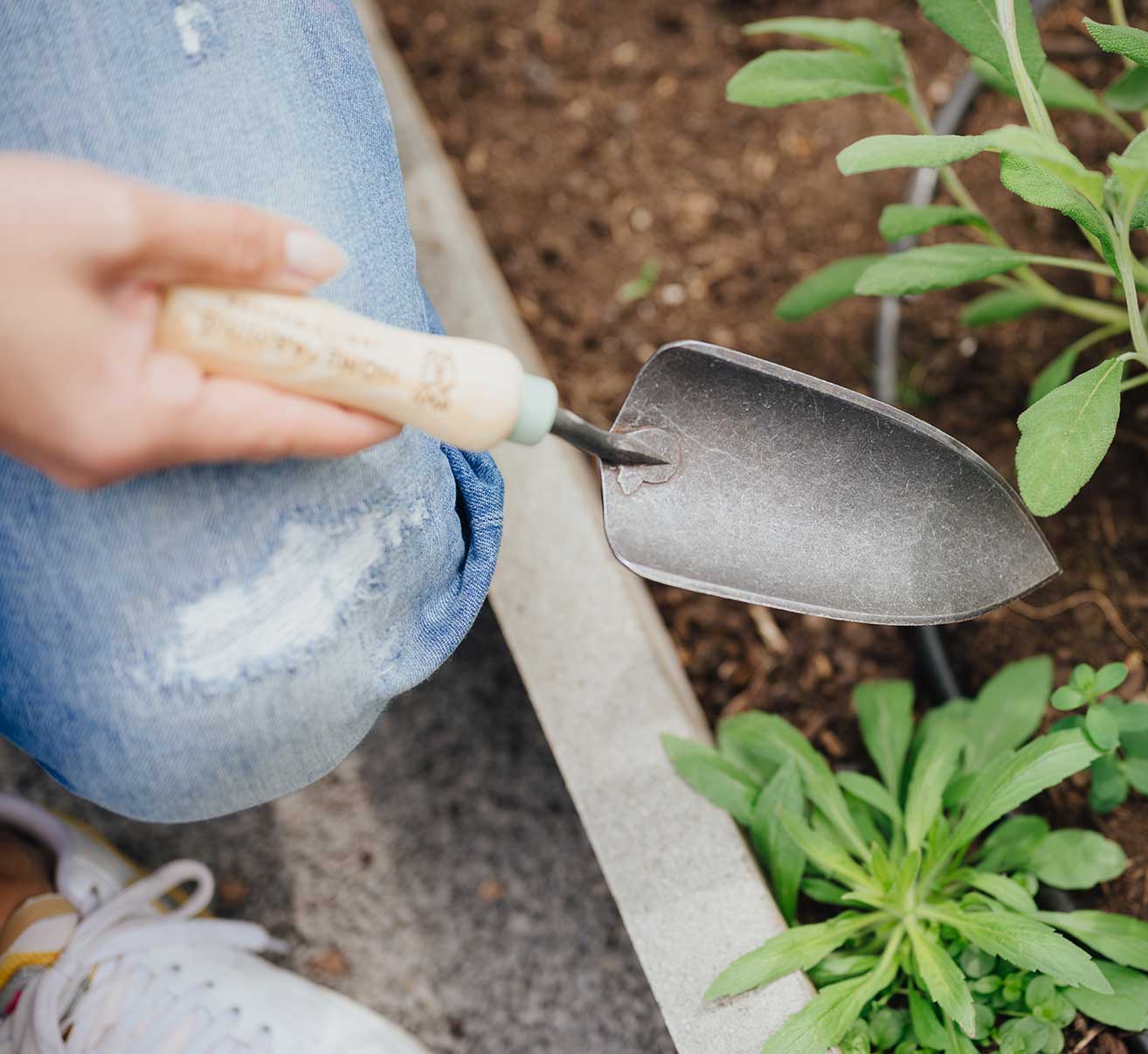 Schaufeln von Homefarming