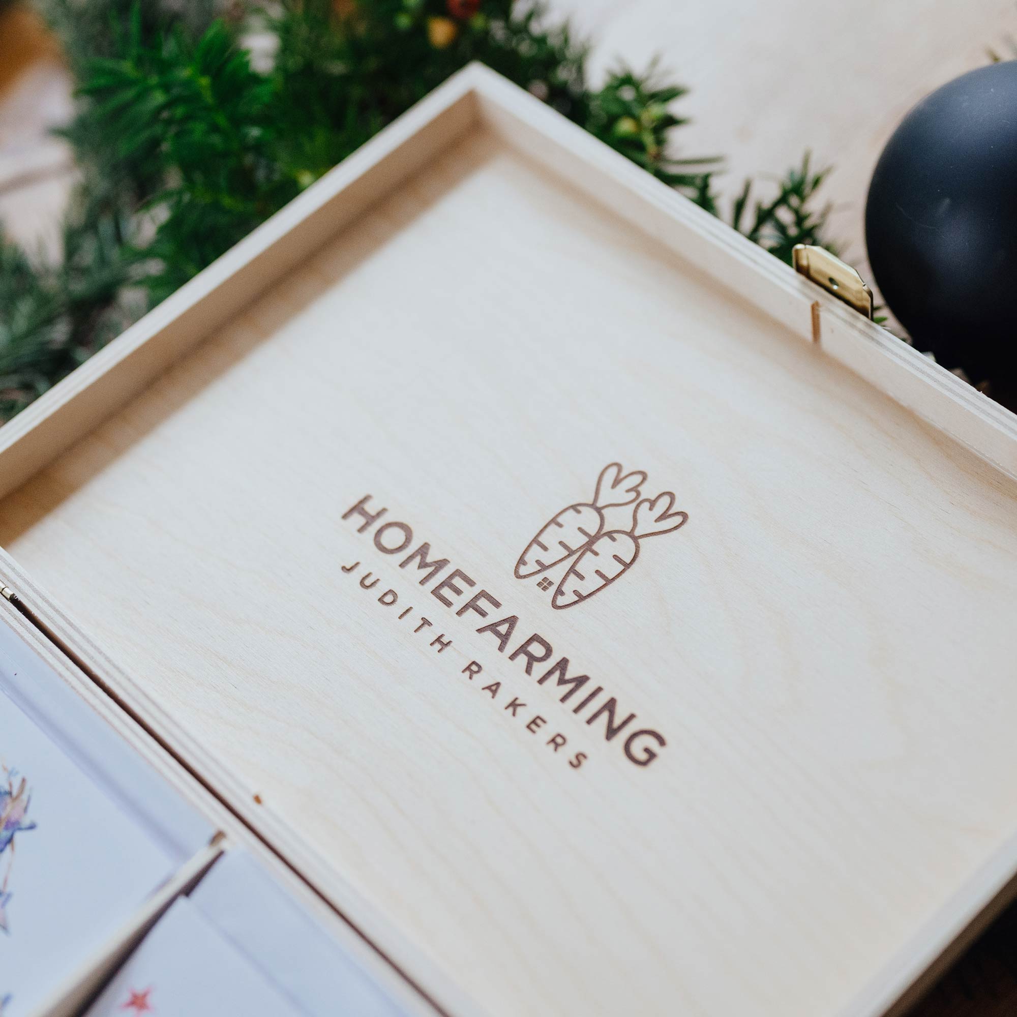 Adventskalender 2024 Homefarming Holzbox