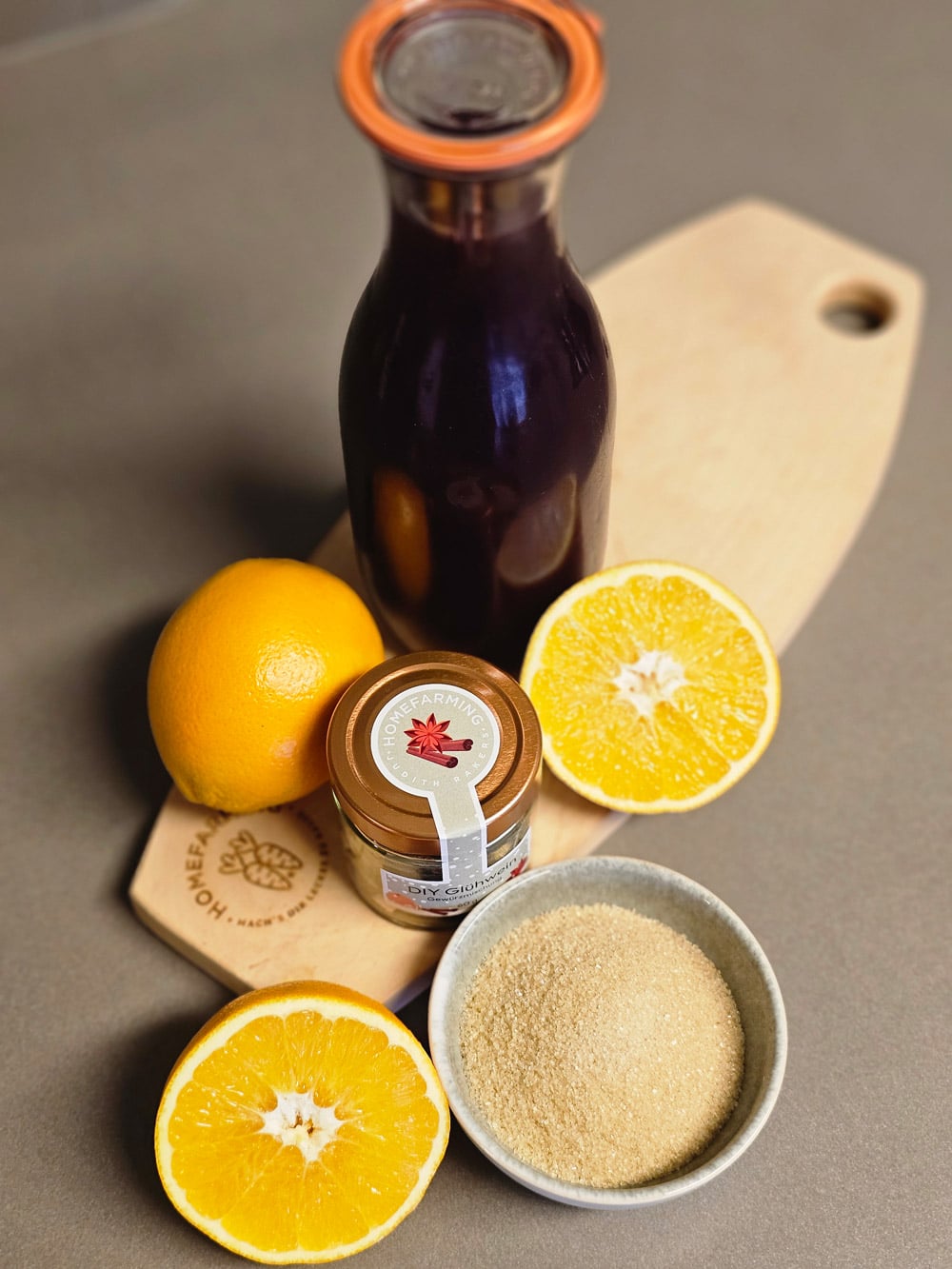 Zutaten für den Sirup