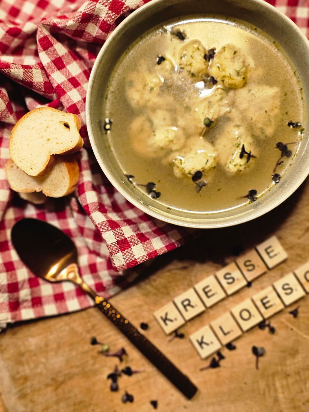 Kresse-Klößchen fertig