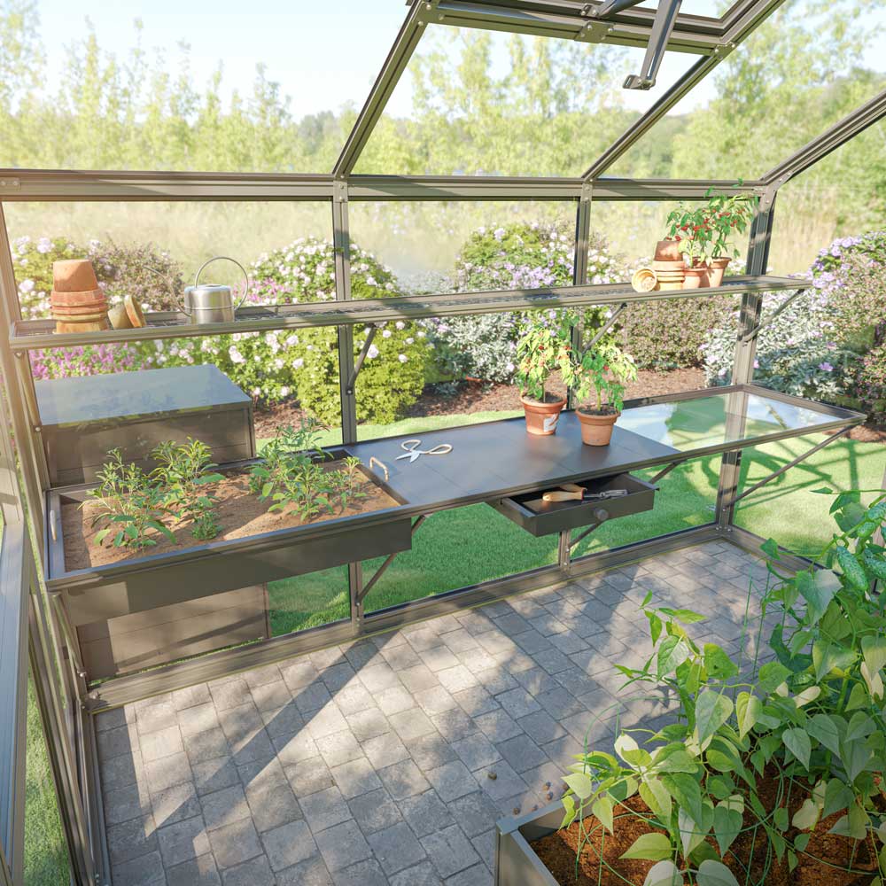 Zubehör Pflanztisch mit Schublade