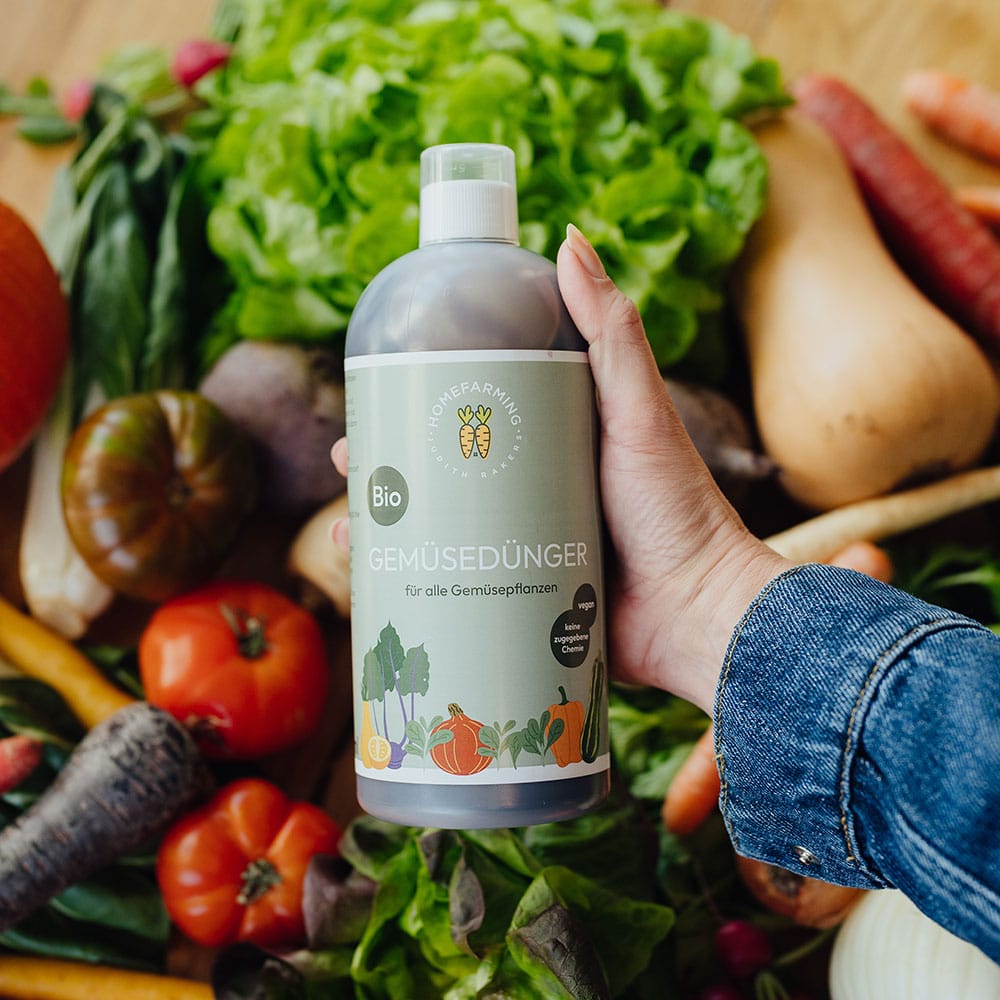 flüssiger Dünger für Gemüse von Homefarming