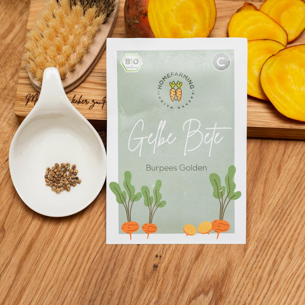 Gelbe Bete Burpees Golden