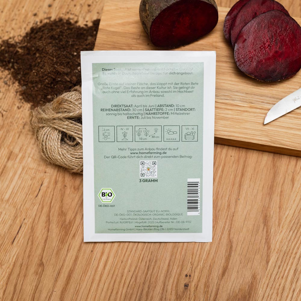 Rote Bete Rote Kugel