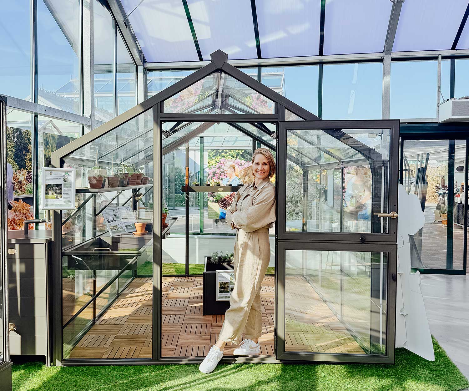 Homefarming x Hoklartherm Judith Rakers Gewächshaus