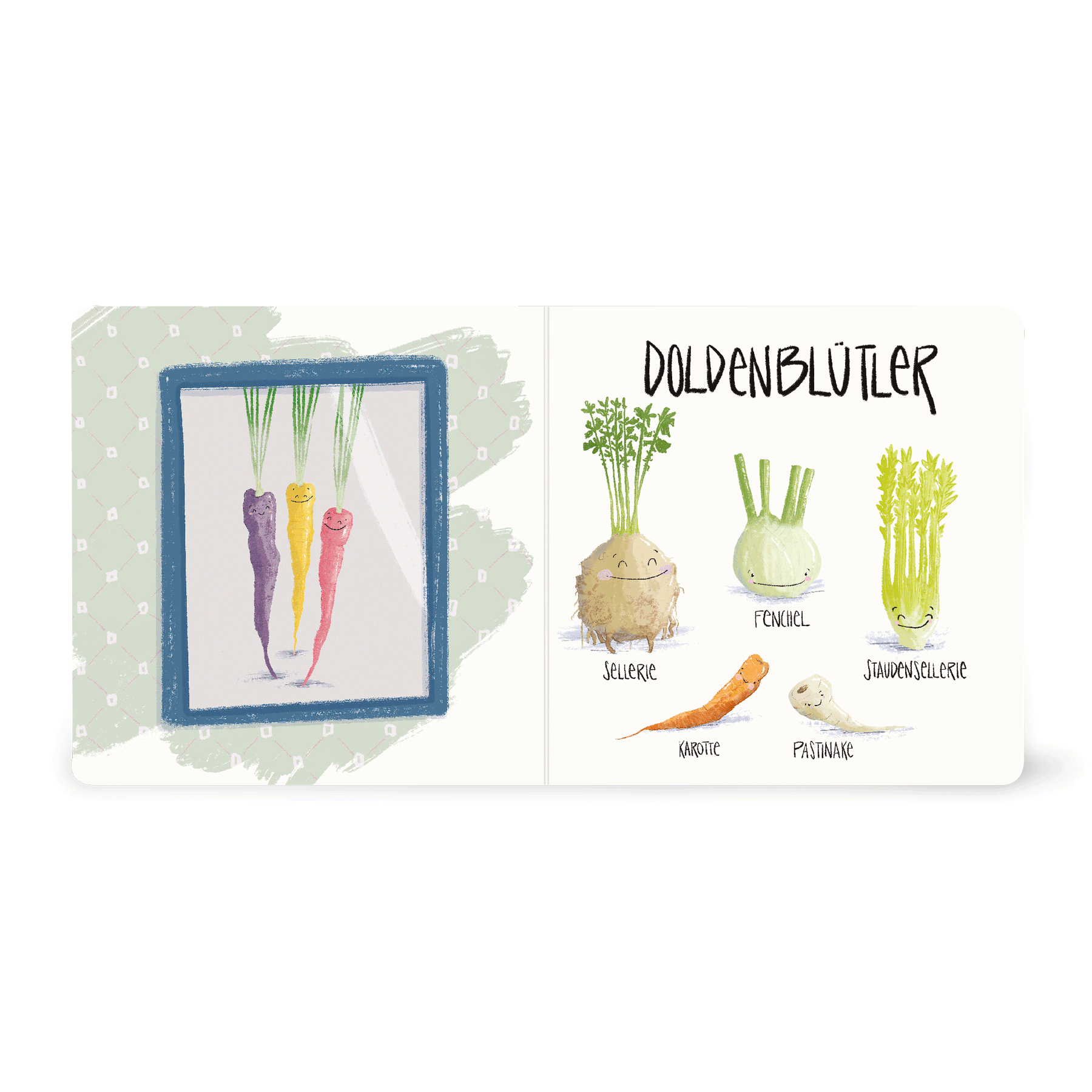 süße Gemüse Kinderbuch