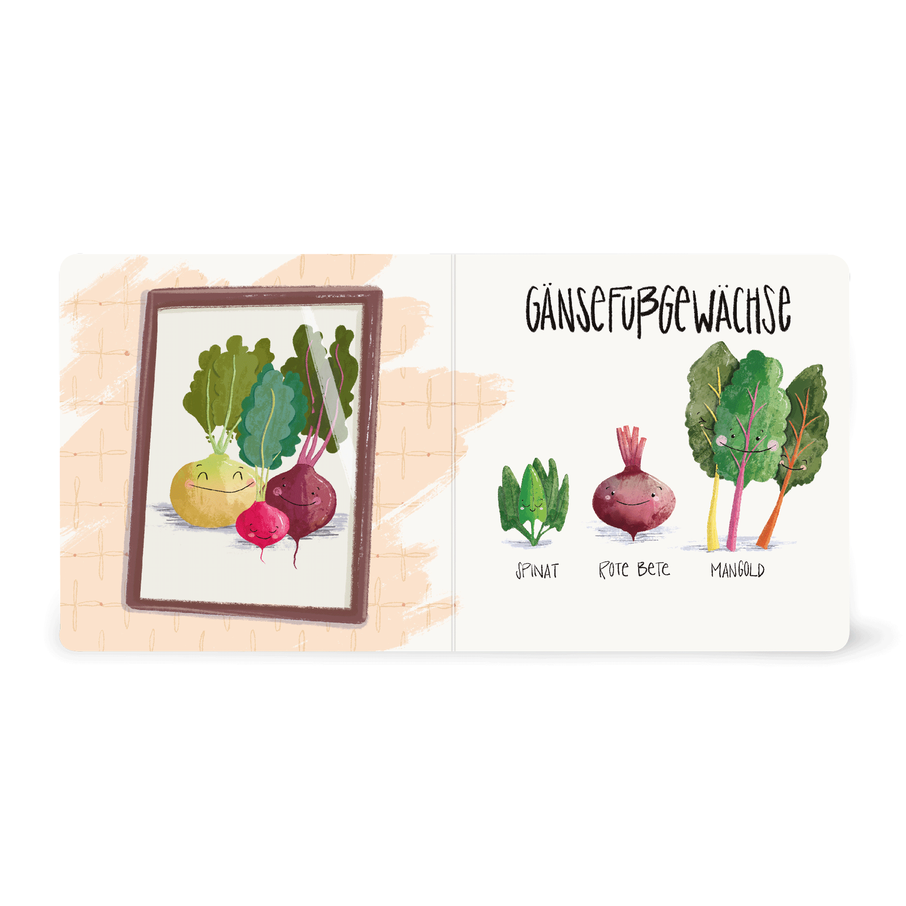 süße Gemüse Kinderbuch