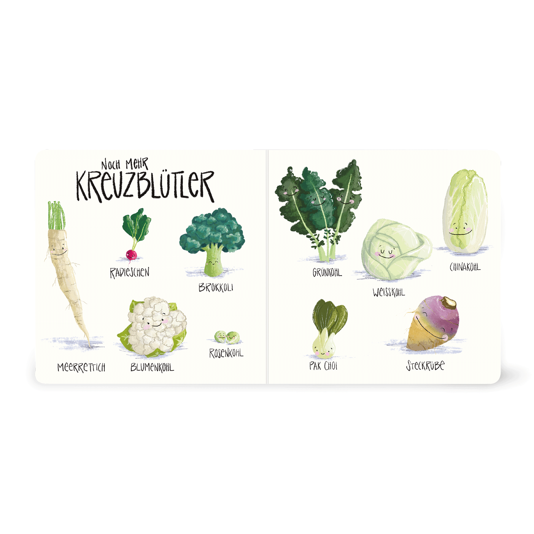 süße Gemüse Kinderbuch