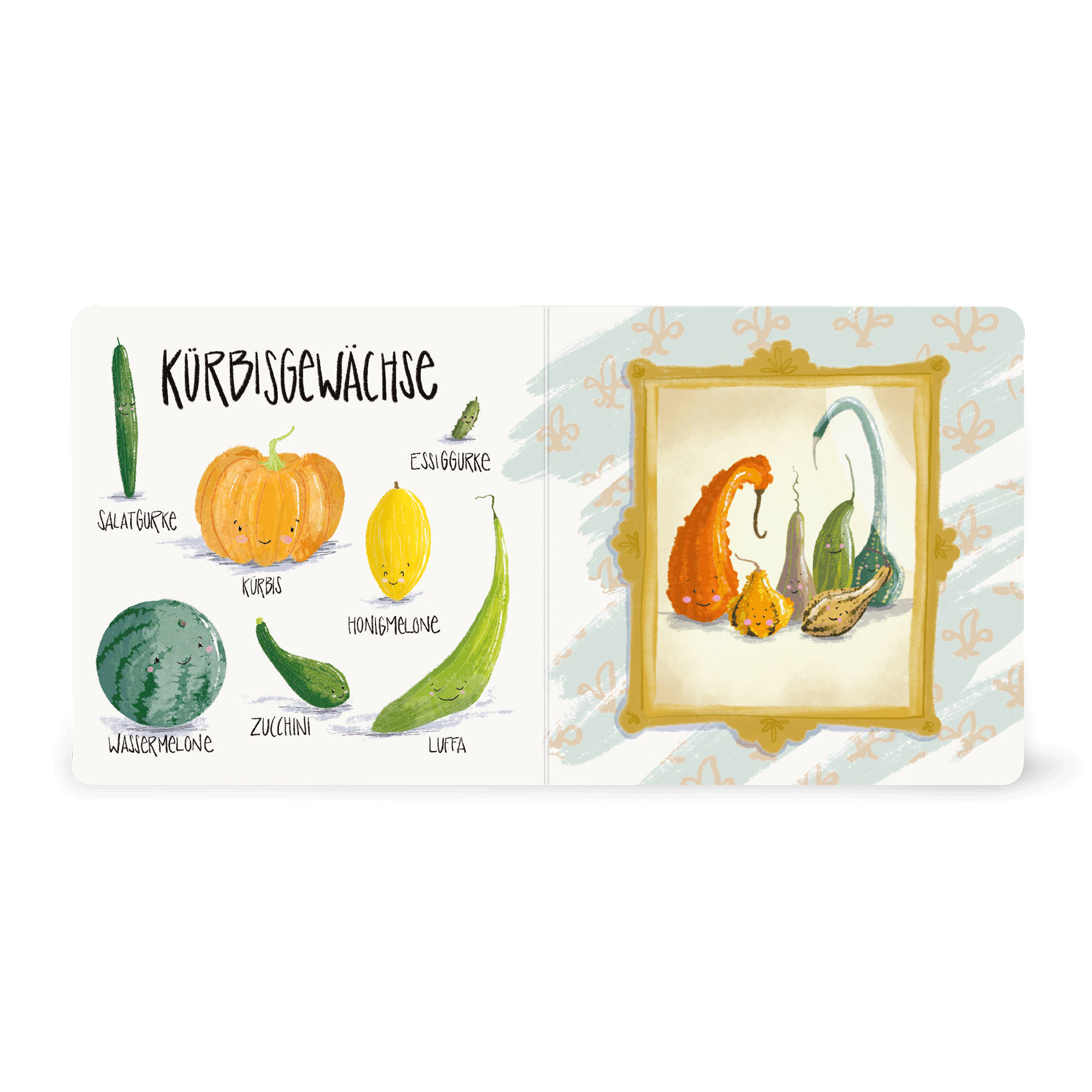 süße Gemüse Kinderbuch