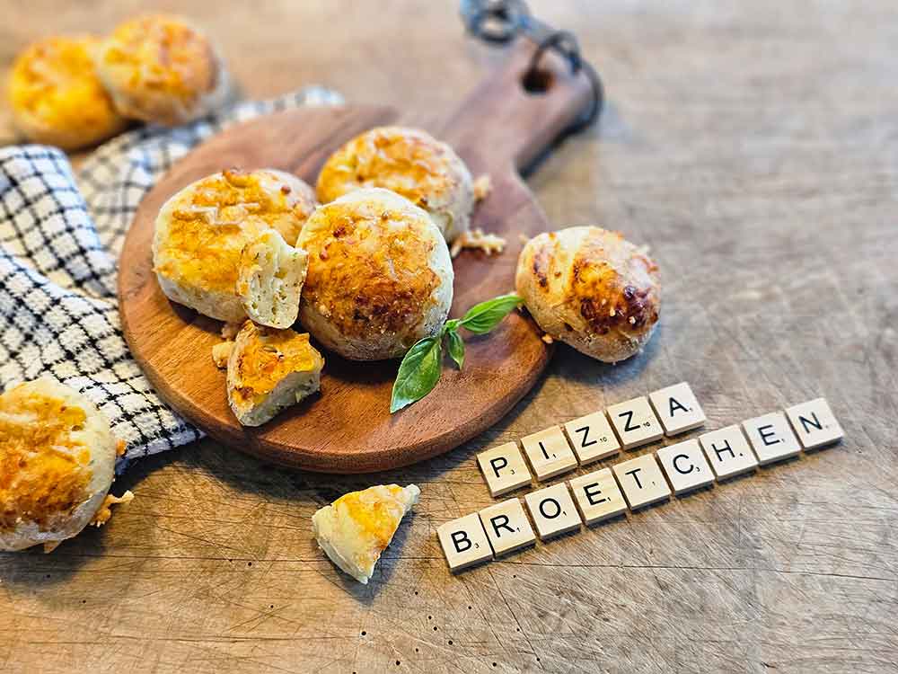 Pizzabrötchen für Kinder Rezept