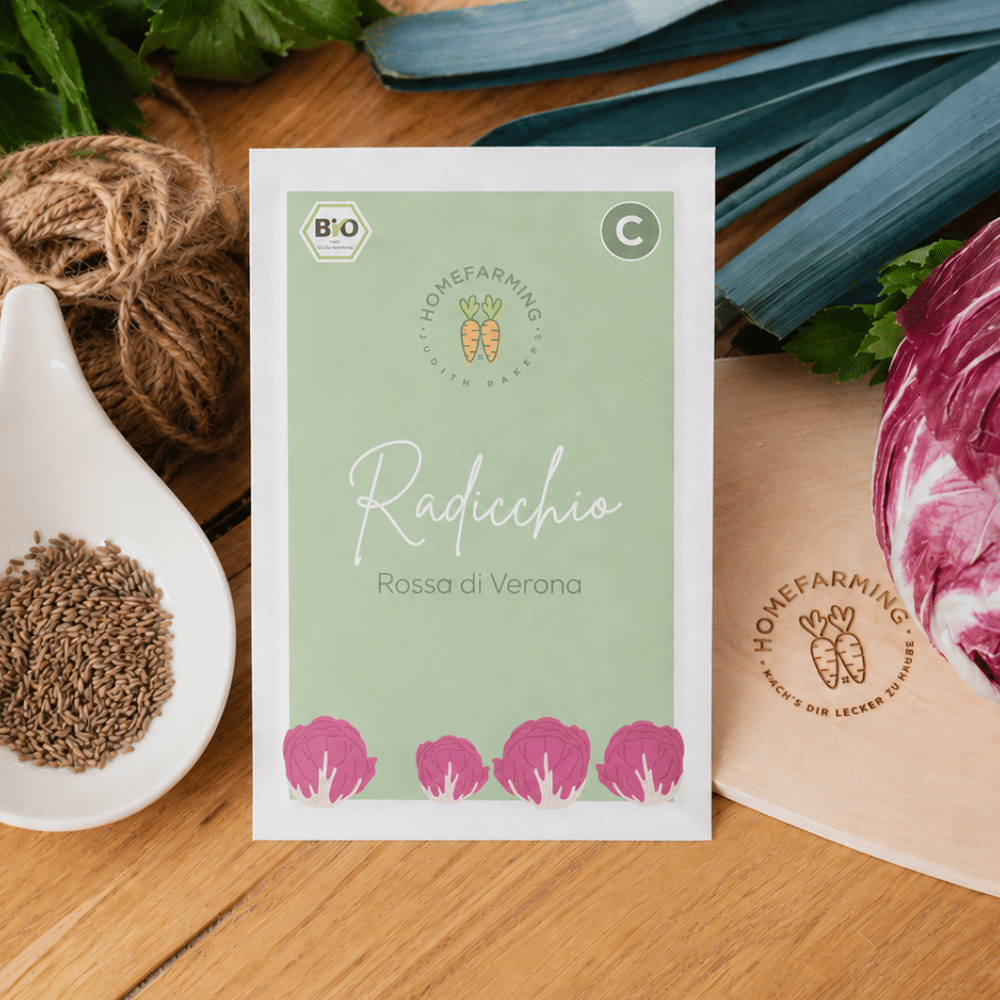 Bio-Saatgut Radicchio „Rossa di Verona“